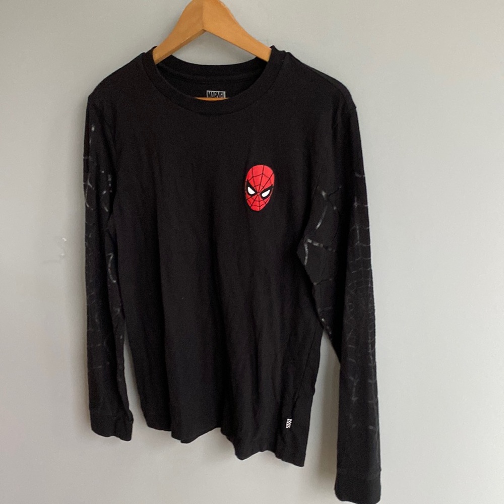 Vans Marvel collab Spider-Man long sleeve shirt size M unisex